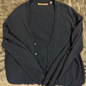 Ben Sherman Navy Blue Cardigan